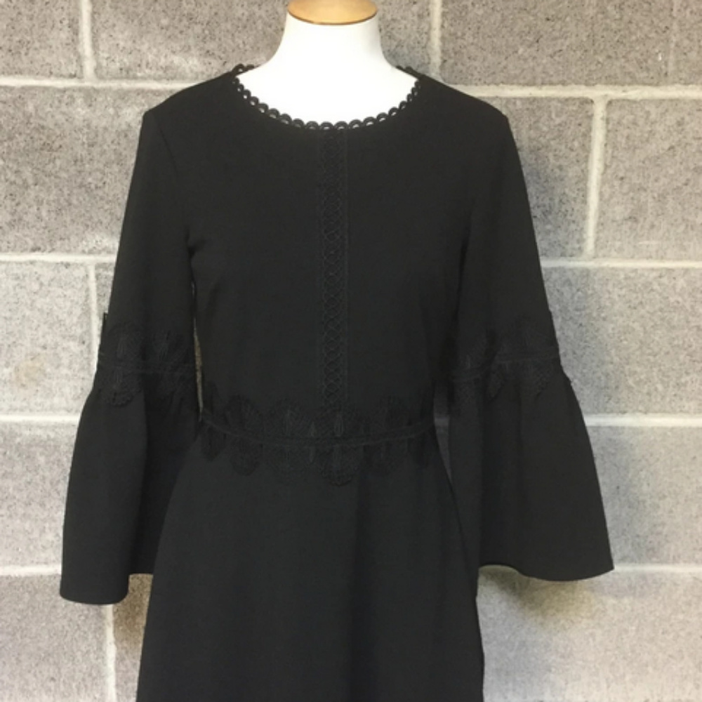 NWOT Banana Republic black dress size2
